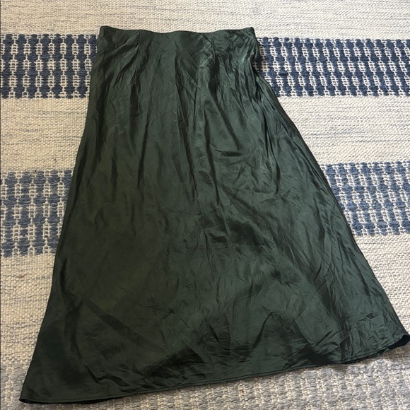Quince Forest Green Midi Skirt - Picture 3 of 3